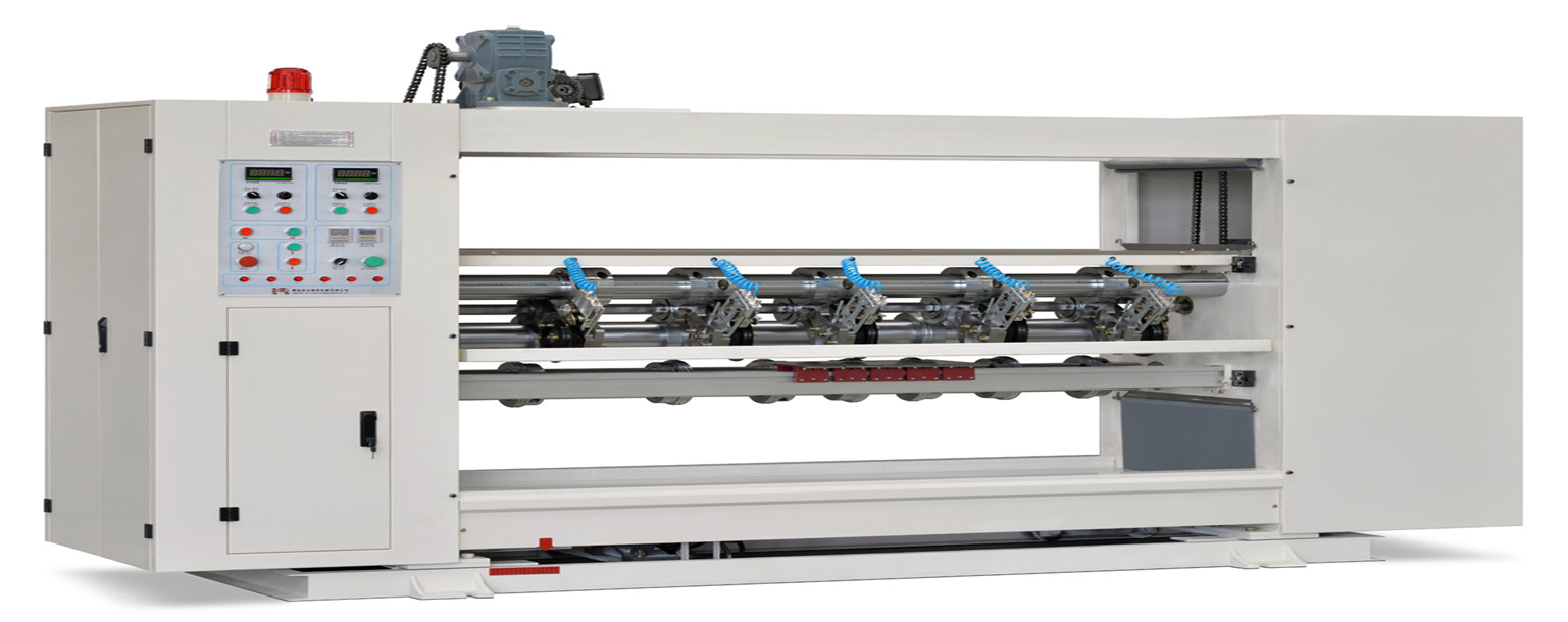 Thin Blade Slitter Scorer-Off Line, Honeycomb, Lifting Type