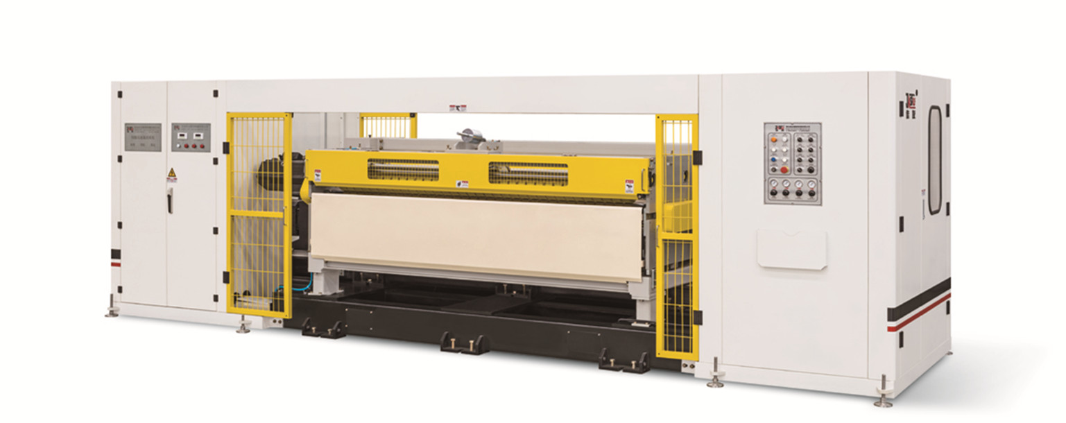 High Speed Drum Type Spiral Blade Cutoff Machine (Line Speed ≤ 300m/min Single drive, Double drive)